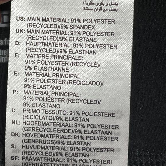 Reebok Plus Size Workout Ready Vector Leggings black 4x - Picture 7 of 8